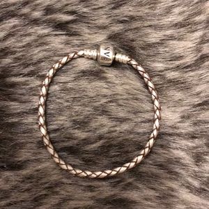 Pandora Single Leather Bracelet